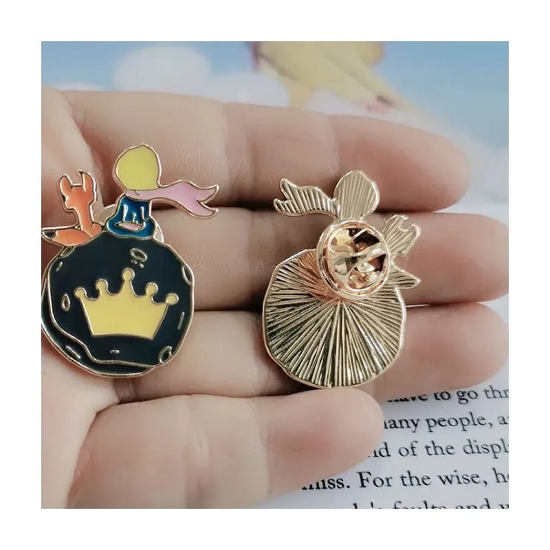 Insignia Del Principito Broche Del Príncipe Estrella Zorro J