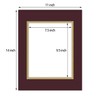 Golden State Art, 11x14 Double Mats for 8x10 - for
