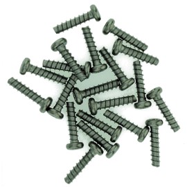 D4 (4mm x 20mm) TX Pan Screws for Plastic (Trilobular) - Stainless Steel (A2) (Pack of 20)