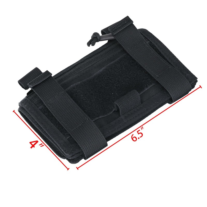 Tactical Arm Sleeve Map Pouch Case Documets Holder Wrist Case