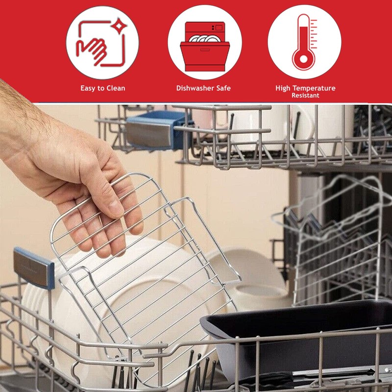 SPARES2GO Grill Shelf Racks compatible with Ninja Foodi AF300 AF400