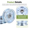 164090 Idler Pulley Compatible with King Kutter RFM Series 4',