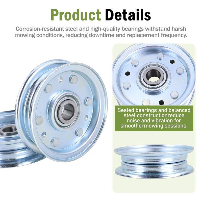164090 Idler Pulley Compatible with King Kutter RFM Series 4',