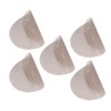 5Pcs High Temperature Resistant Barbecue Round Mat Reusable Non Stick