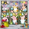 Easter Decorations Window Clings - 9 Sheets of Festive Easter