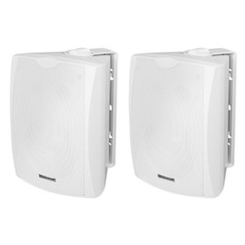Rockville 2 Rockville WET-5W 70V 5.25" IPX55 White Commercial Indoor/Outdoor Wall Speakers