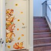 43.3 X 15.74 Inch Fall Gnome Door Stickers Cute Gnome