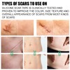 Silicone Scar Sheets 1.6" x 6" Silicone Scar Tape for