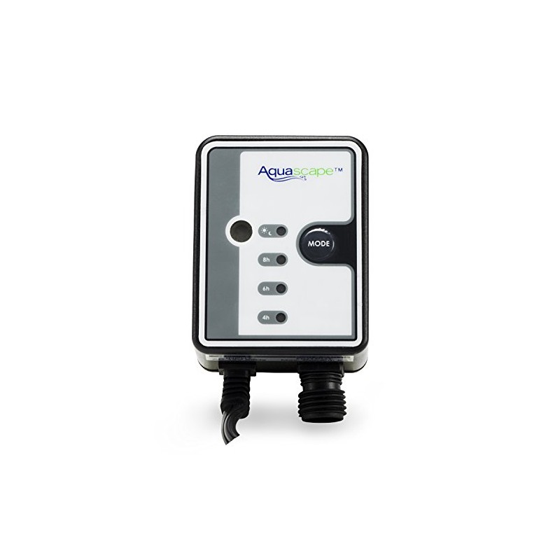 Aquascape Light Sensor Photocell with Digital Timer for Pond, Waterfall,