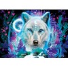 Schmidt Spiele 58515 Sheena Pike Neon Arctic Wolf Jigsaw Puzzle
