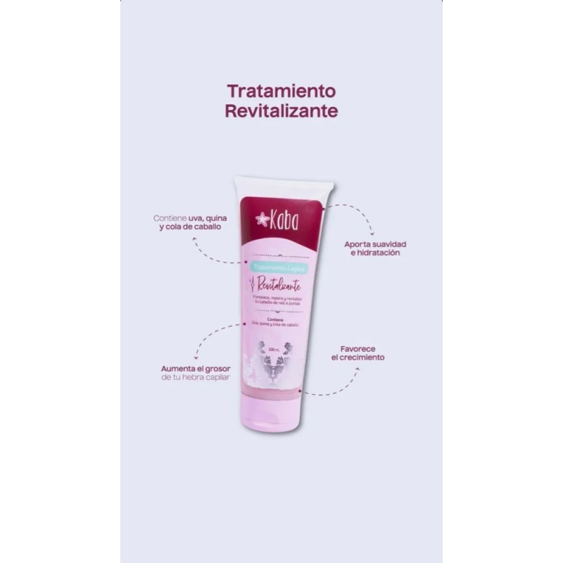 Tratamiento Capilar Revitalizante Kaba