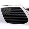 Bogar Tech Designs Precut Quarter Window American Flags Vinyl Decal