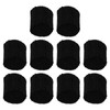 TEHAUX 10 Rolls Latch Hook Rug Yarn, Black Yarn Bundles,