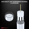 Maximm RG6 COAXIAL Cable - Triple Shielded, Non-Oxygen Copper Cable