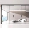BaiNong 2pack 7 inch Stick on Shower Door Handles Adhesive