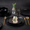 AmorArc Ceramic Dinner Plates Set of 6, Wavy Rim 10.5