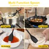 2 Pack Silicone Cooking Spoon, 13.1 In, Large Kitchen Spoons