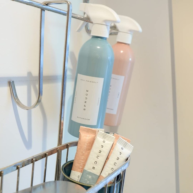 Spruce Duo Starter Kit Bundle: Refillable Multipurpose and Bathroom Cleaning