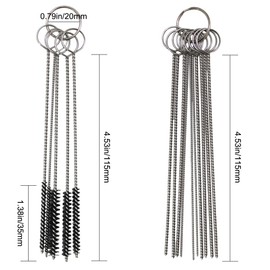 Set of 3 Carburetor Carbon Jet Cleaner, AIFUDA 13 Wire Torch Tip Cleaner Tool and 2 pcs of 10 Needles 5 Brushes Cleaning Tool Kit for ATV Welder Motorcycle