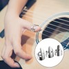 Shappy 6 Pcs Banjo Finger Picks Set Stainless Steel Adjustable