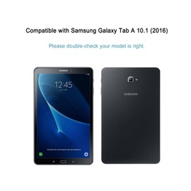 ZYHKJYL Tempered Glass Screen Protector Designed for Samsung (TAB A 10") P585/P580, High Definition Tempered film, 9H Hardness, Anti-scratch, Drop-protection [1 Pack]