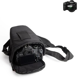K-S-Trade Camera Bag for Olympus Stylus SP-100EE Camera Bag Shoulder Bag for Olympus Stylus SP-100EE Colt, black, Camera Case for Olympus Stylus SP-100EE
