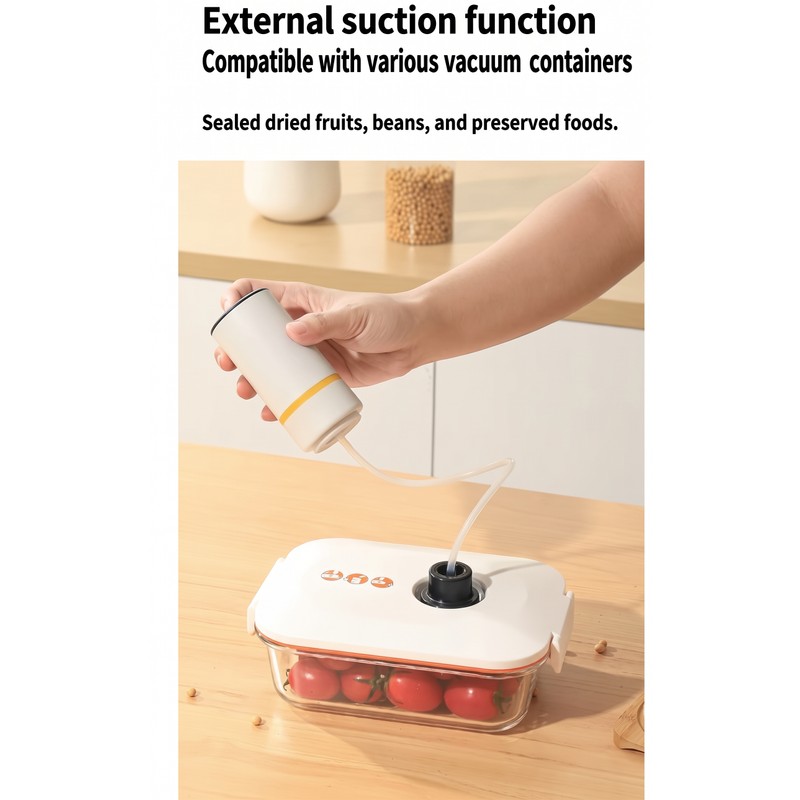Mini Electric Vacuum Sealer Pump for Food Storage – USB