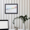 Photo Frame Black Decorative Rugged Multifunctional Sea Glass Birds Picture