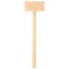 Teemando® Wooden meat header, sturdy meat hammer, with little effort