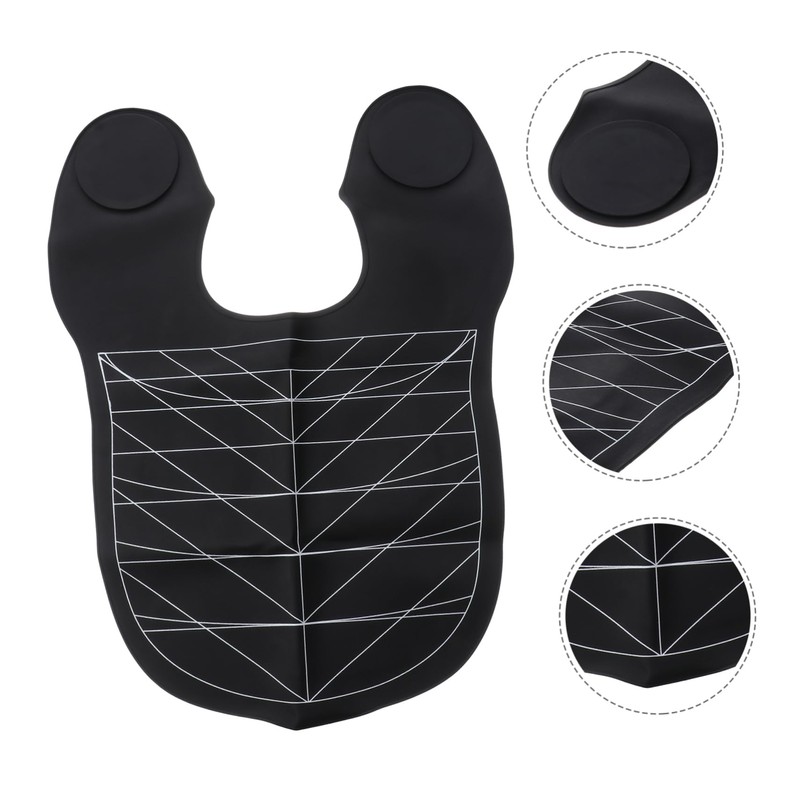 WOONEKY Leather Shawl Cloth Hair Neck Tray for Hair Washing