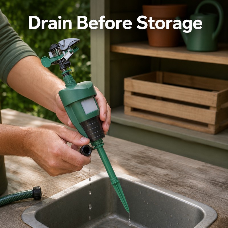Motion Activated Animal Deterrent Sprinkler – Garden Water Jet Pest