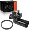 A-Premium Engine Coolant Thermostat Housing Assembly Compatible with Chrysler 300