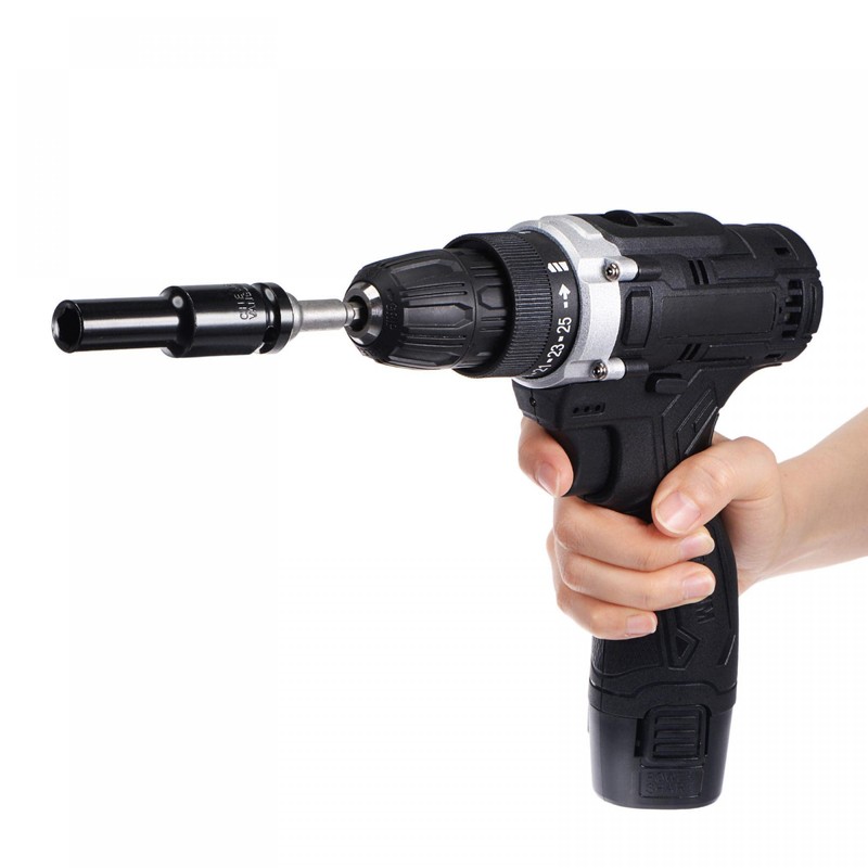 sourcing map 1/2" Drive Socket Accessory Set, 17mm Deep 6-Point