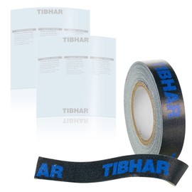Table Tennis Edge Tape and Table Tennis Rubber Protective Film | Tibhar Edge Band Classic Special Edition + 2 x Tibhar Fresh | Table Tennis Accessories