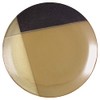 Gold Dust Black by Sango, Stoneware Dinner Plate