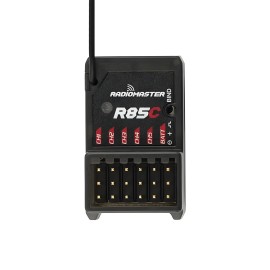 RadioMaster R85C Receiver for RC Car Boat D8 D16 SFHSS Compatible 2.4GHz 5CH