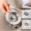 Compatible with OXO Sink Strainer,Upgrade 3 in 1 Stainless Steel