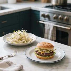 Lulonpon Sprouting Lids Growing Kit, Sprouting Lids for Wide Mouth Mason Jar, Screen Sprout Lids with Stand, Sprouting jar kit for Sprouting, Sprouting Seeds, Sprouting Kit