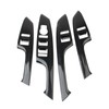 Fewshaw Carbon Fiber Style Interior Window Lift Switch Panel Cover
