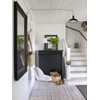 CLAXY Industrial Plug-in Barn Pendant Lighting Black Farmhouse Pendant Light