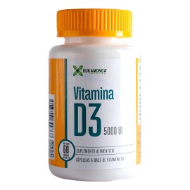 Vitamina D3 5000 U.i - 60 Cpsulas Sin Sabor                                                                                                           