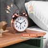 Azyh Loud Alarm Clock for Heavy Sleepers Adults, Metal 4
