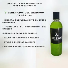 Shampoo Alitzel De Sábila 100% Orgánico