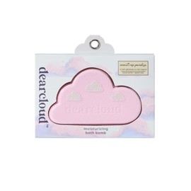 dearcloud Coconut Rose Moisturizing Bath Bomb – Epsom Salt Relaxation, Self-Care Essential for Women (Coconut Rose)