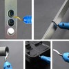 LimCryspp Metal Deburring Tool, With 10 High-Speed Steel Blades, Suitable