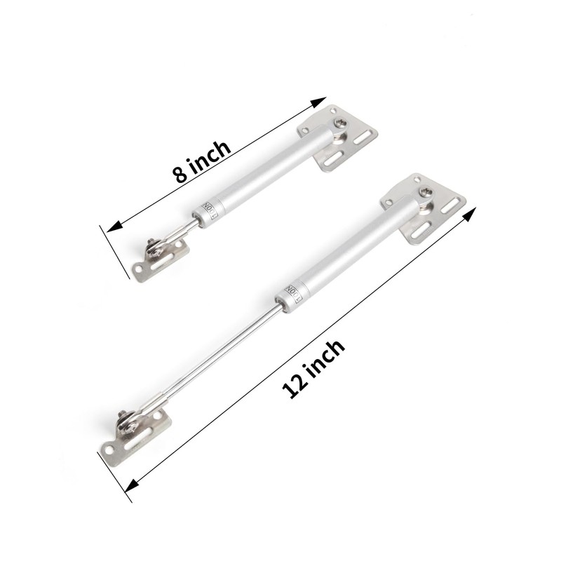 HBL' 2 Pack 200N/44LBS Drop Down Gas Struts for Drop-Front