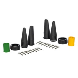 Aspöck Bayonet Connector | Rear Lights | 12 V | 8-Pin | Yellow