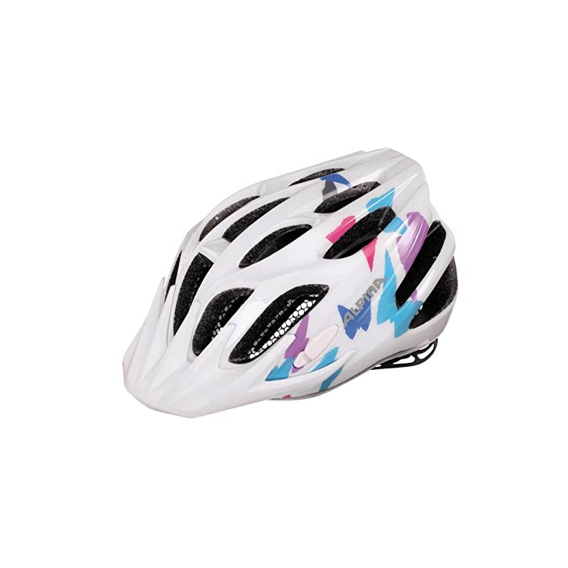 Alpina Unisex Fb Jr. 2.0 helmets, white/graphics gloss, 50