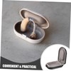 ORFOFE Hearing Aid Holder Hearing Aid Case Box for Protection