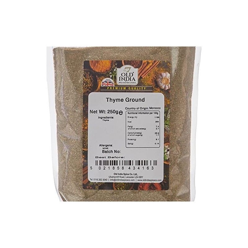 Old India Thyme Ground 250g